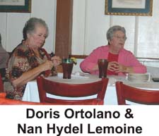 Doris Ortolano & Nan Hydel Lemoine.