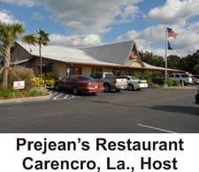 Prejean's Restaurant.