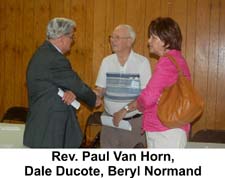 12 G3 Rev. Paul Van Horn, Dale Ducote Beryl Normand