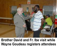 2 Reunion 2010 Bro. David & Fr. Ibe visit